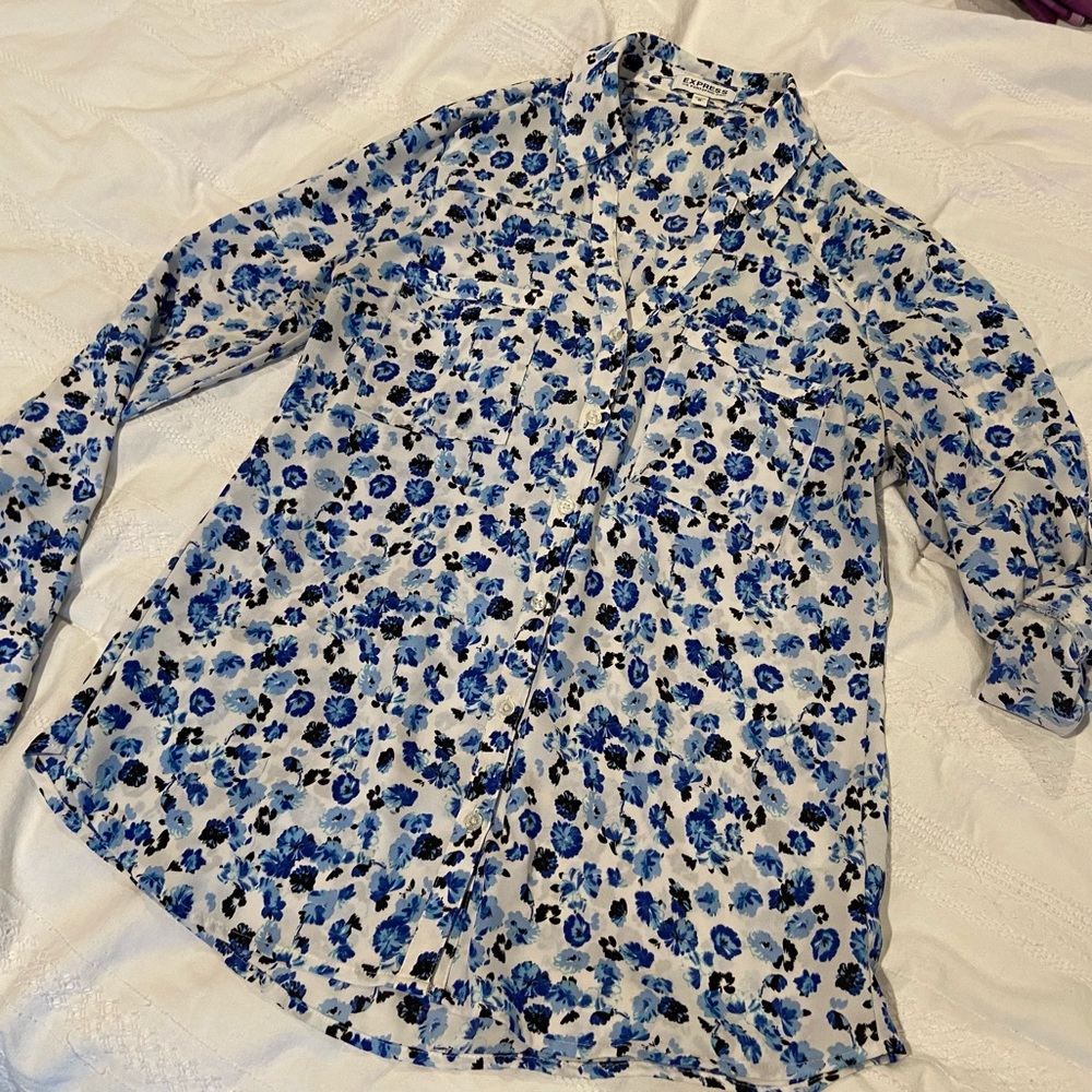 Floral Express Portfino Work Blouse
